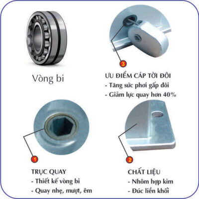 Giàn Phơi HP 009 Rêu - ảnh công trình tại Hà Nội