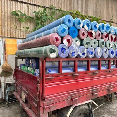 Bạt che nắng ban công tự cuốn - ảnh công trình tại Hà Nội