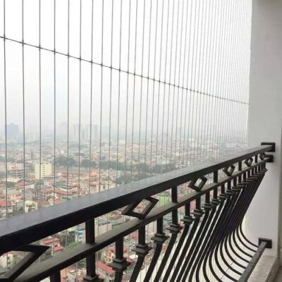 Lưới an toàn trường học cáp inox mã 322